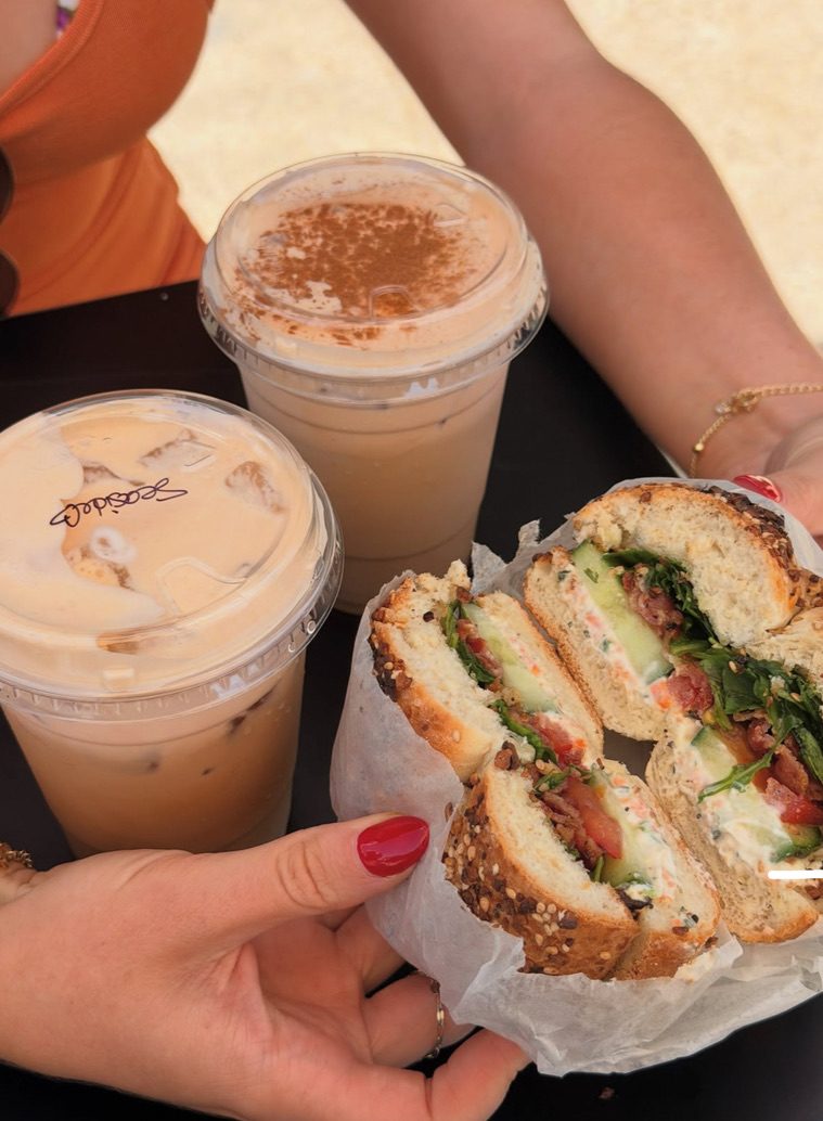 Bagels & coffee